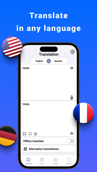 Translate AI  Dialog