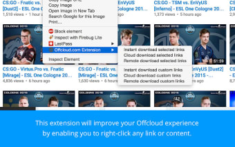 Offcloud.com Extension
