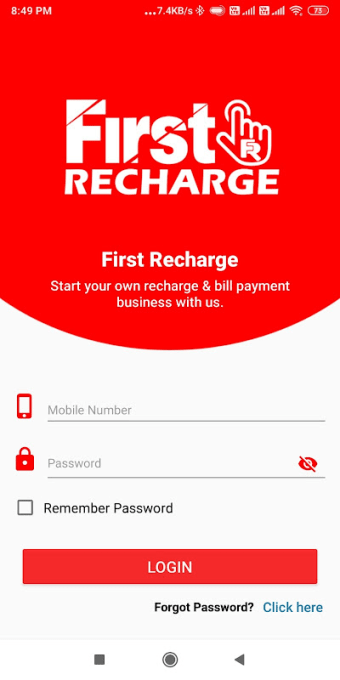 First Recharge