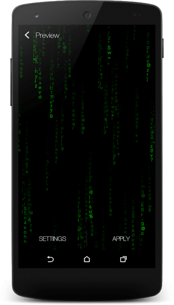 Hacker Matrix Live Wallpaper