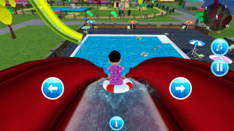 Summer Slide Water Park Games