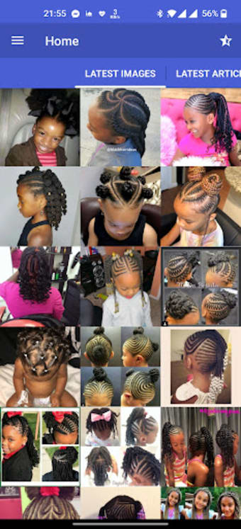 African kids Hairstyle Models