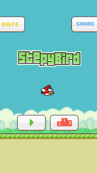 Stepy Bird- Tap the Flappy Wings: Arcade Bird Game