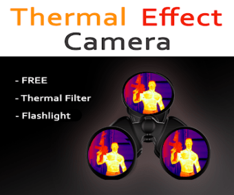 Thermal Camera Filter Effect Flashlight