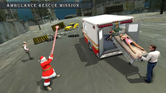 Crime City Simulator Santa Claus Rope Hero