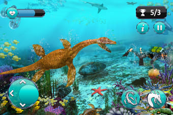Ultimate Sea Dinosaur Monster: Water World Game
