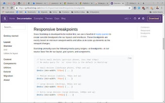 Know your breakpoints