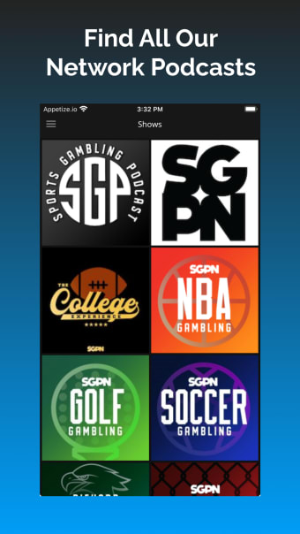SGPN: Sports Gambling Podcast