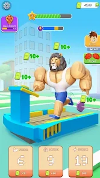 Idle Gym Tycoon: Slap  Run