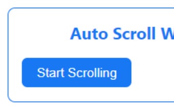 Auto Scroll Extension for Facebook Business