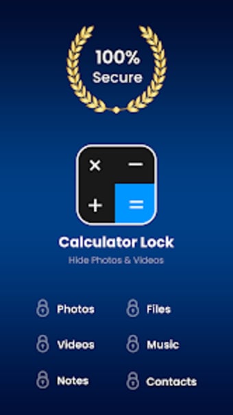 Calculator Lock - Hide Photos