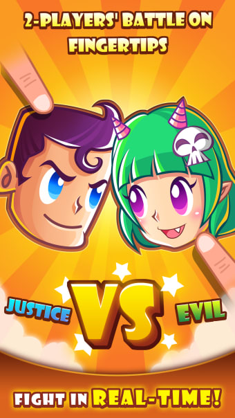 Justice vs.Evil-2 player games