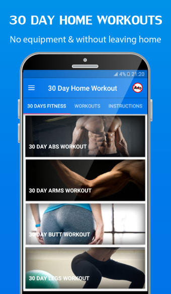 30 Day Home Workouts