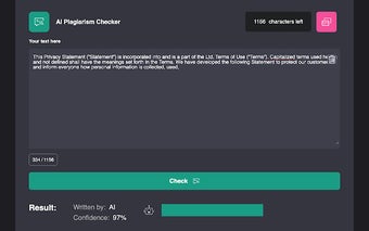 AI Plagiarism Checker & AI Content Detector