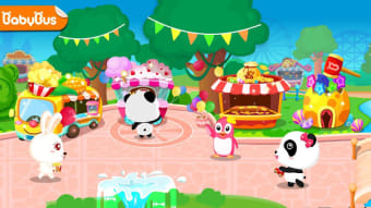 Baby Pandas Carnival - Christmas Amusement Park