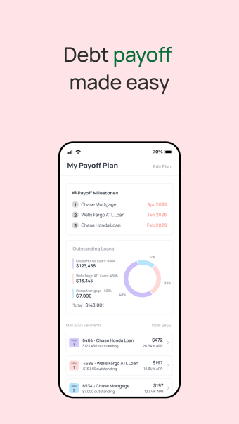 Peach: Debt Payoff Manager