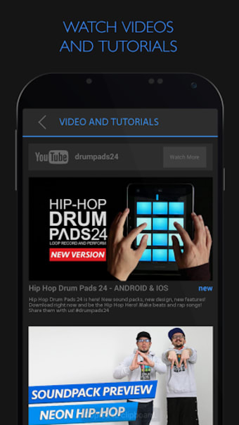 Hip Hop Drum Pads 24 - Music Maker Drum Pad