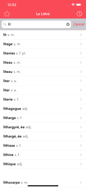 French Dictionary Le Littré