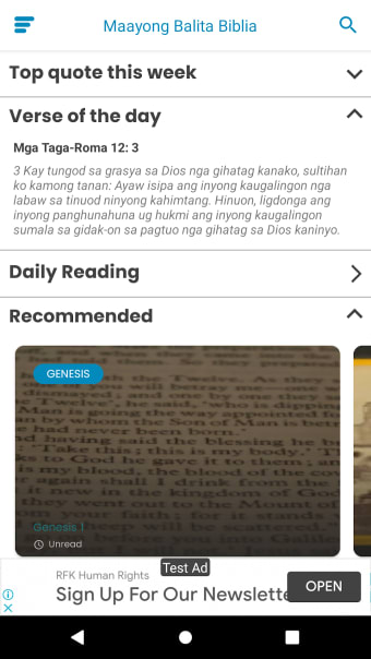 Maayong Balita Biblia - Cebuan