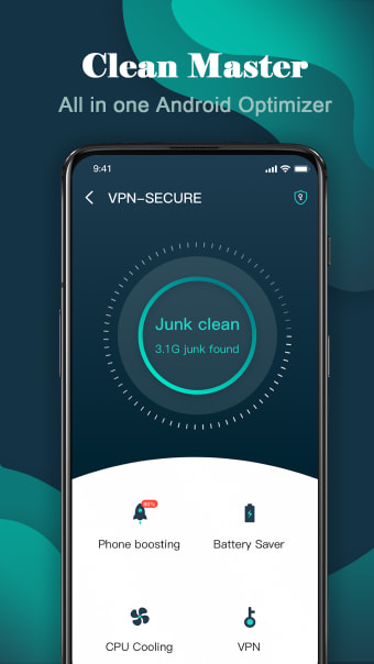 Clean Master-Cache clean Fast VPN Phone booster.