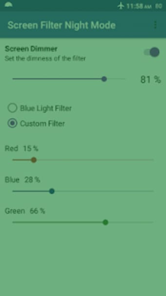 Screen Filter Night Mode