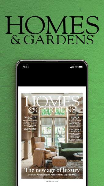 Homes and Gardens Magazine INT