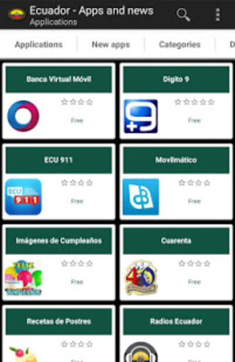 Ecuadorian apps and games