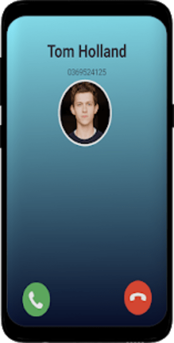 Fake video Call Simulation From Tom Holland