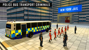 Police City Bus Prison Duty Simulator 2016 3D