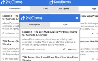 DroitThemes - Latest Update News