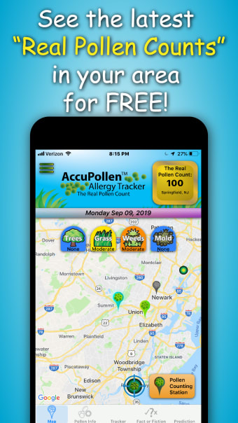 AccuPollen Allergy Tracker