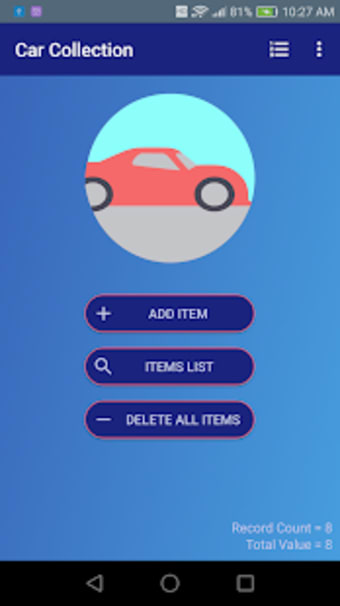 Car Collection Inventory Database