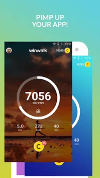 winwalk pedometer  be healthy win free rewards