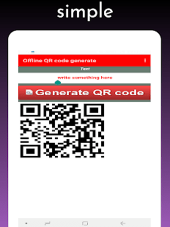 Offline QR code generator  barcode generator