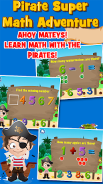 Preschool Math: Pirate Kid
