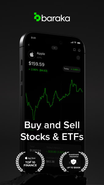 baraka: Buy US Stocks  ETFs