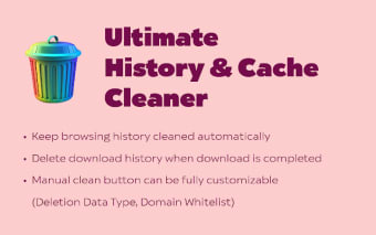 Ultimate History & Cache Cleaner