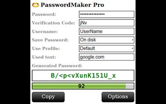 PasswordMaker Pro