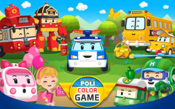 Robocar Poli Color - Kids Game Package