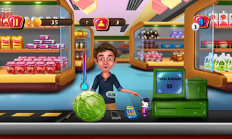 Supermarket Cashier Kids Games
