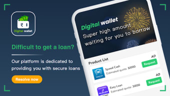 Digital Wallet - Credit Cash