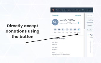 Stripe payment button