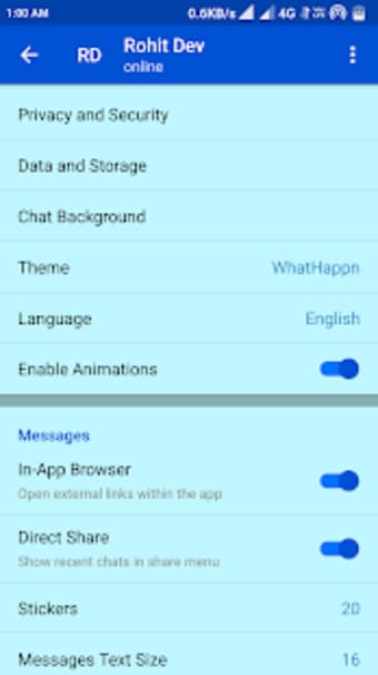 WhatHappn Messenger - Video Call  Chatting app