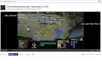 TwitchTv Chat Overlay