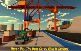 Cargo Ship Construction Crane