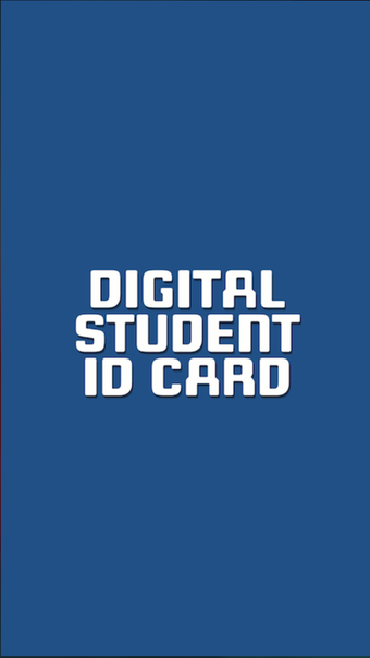 Digital Student ID Card