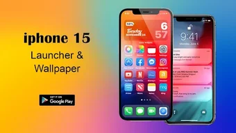 iPhone 15 launcher and Wallpap