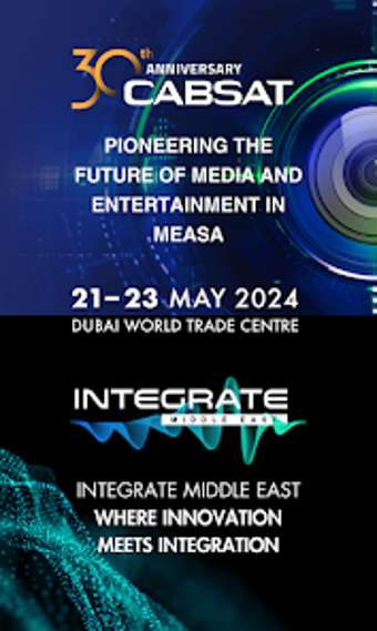 CABSAT  Integrate Middle East