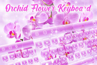Orchid Flower Keyboard