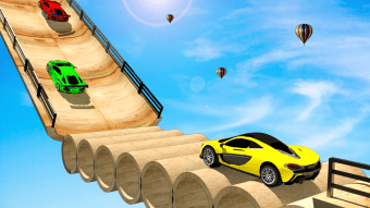 Mega Ramp Cars Racing : Impossible Ramp Car Stunts